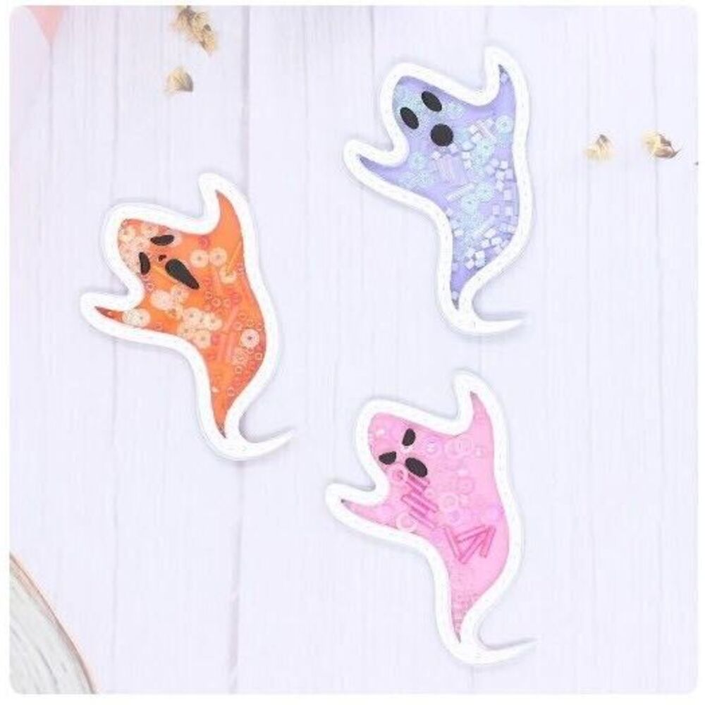Huge Destash Metal Cutting Dies Lot HALLOWEEN Shaker and Layering Dies - Picture 5 of 7